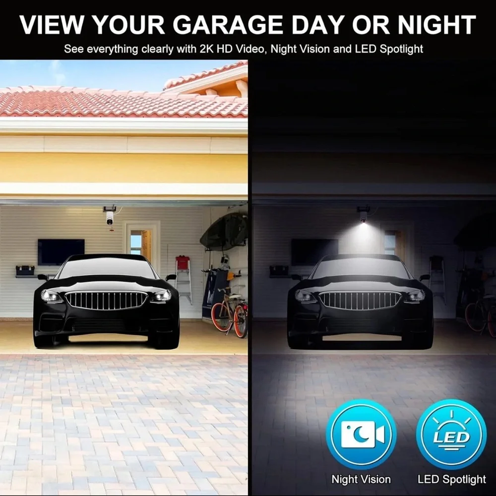 Momentum NIRO 2 White WiFi Garage Controller and Camera